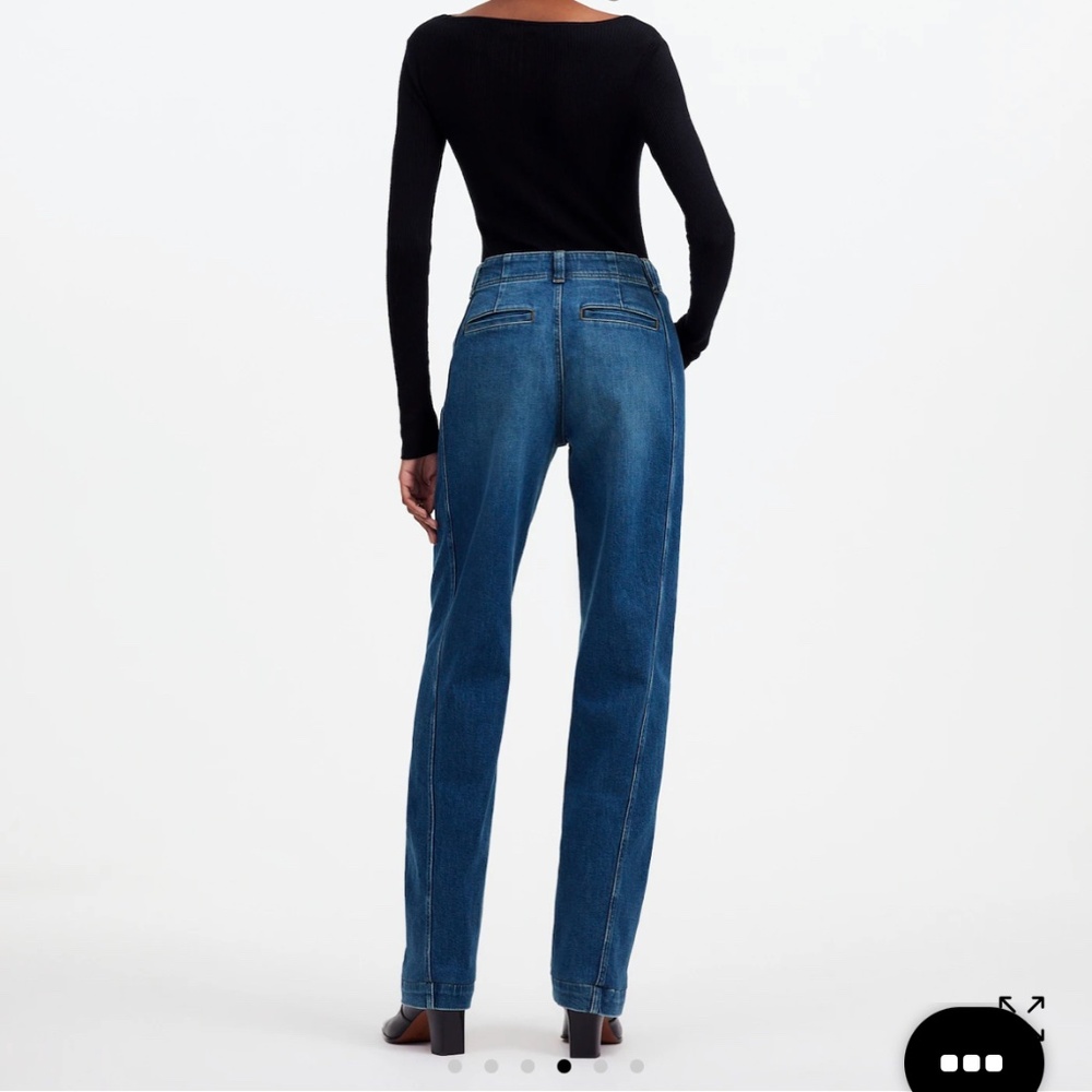 Madewell tapered denim trousers - Picture 2 of 5